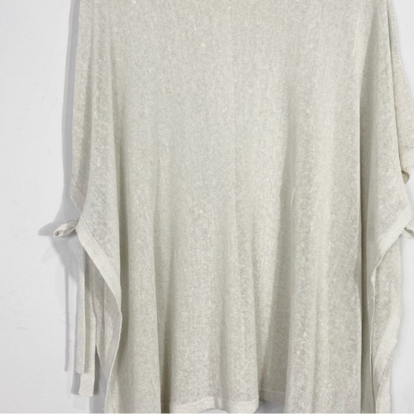 EILEEN FISHER Linen Gauze Poncho - Picture 8 of 9